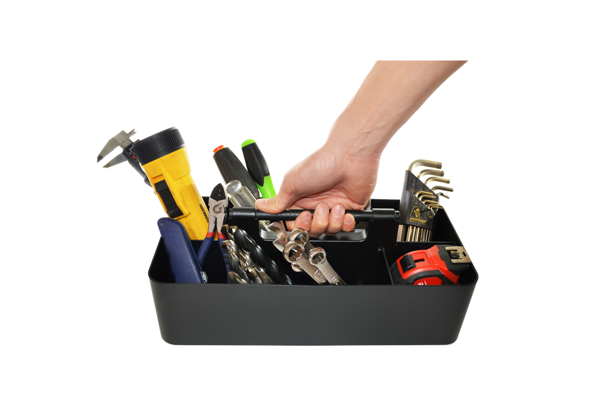 3-Pack Portable Storage Organizer Caddies
