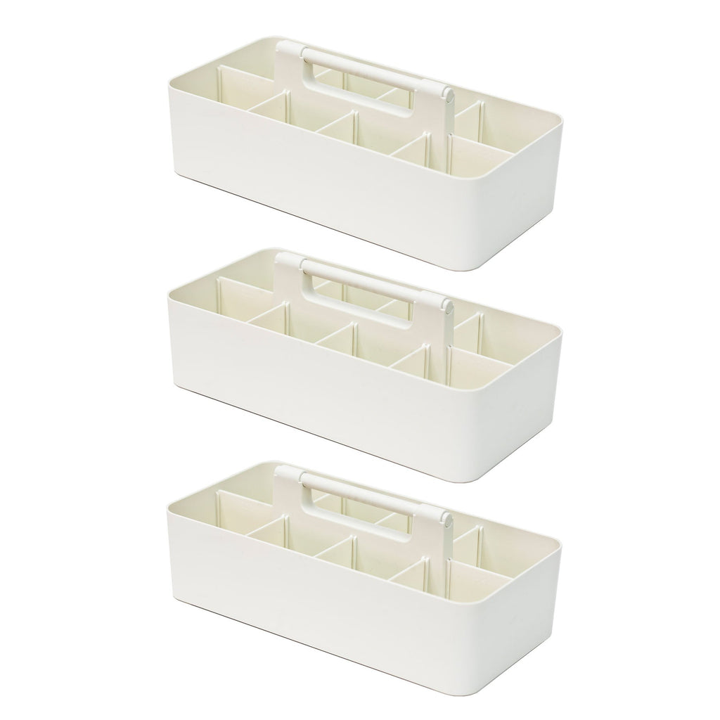 3-Pack Portable Storage Organizer Caddies