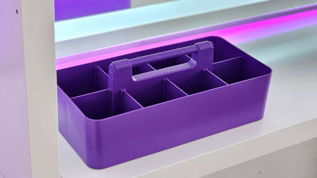 3-Pack Portable Storage Organizer Caddies