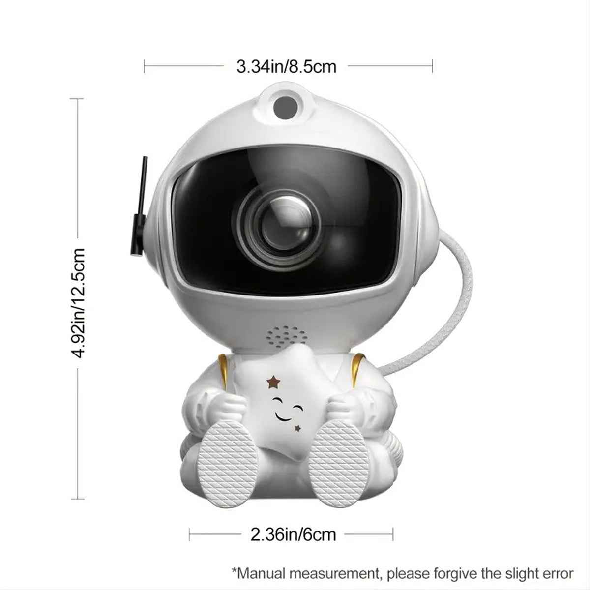Astronaut Galaxy & Star Night Light Projector