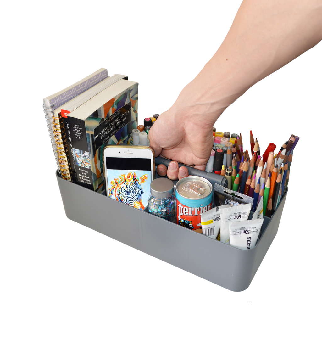 3-Pack Portable Storage Organizer Caddies