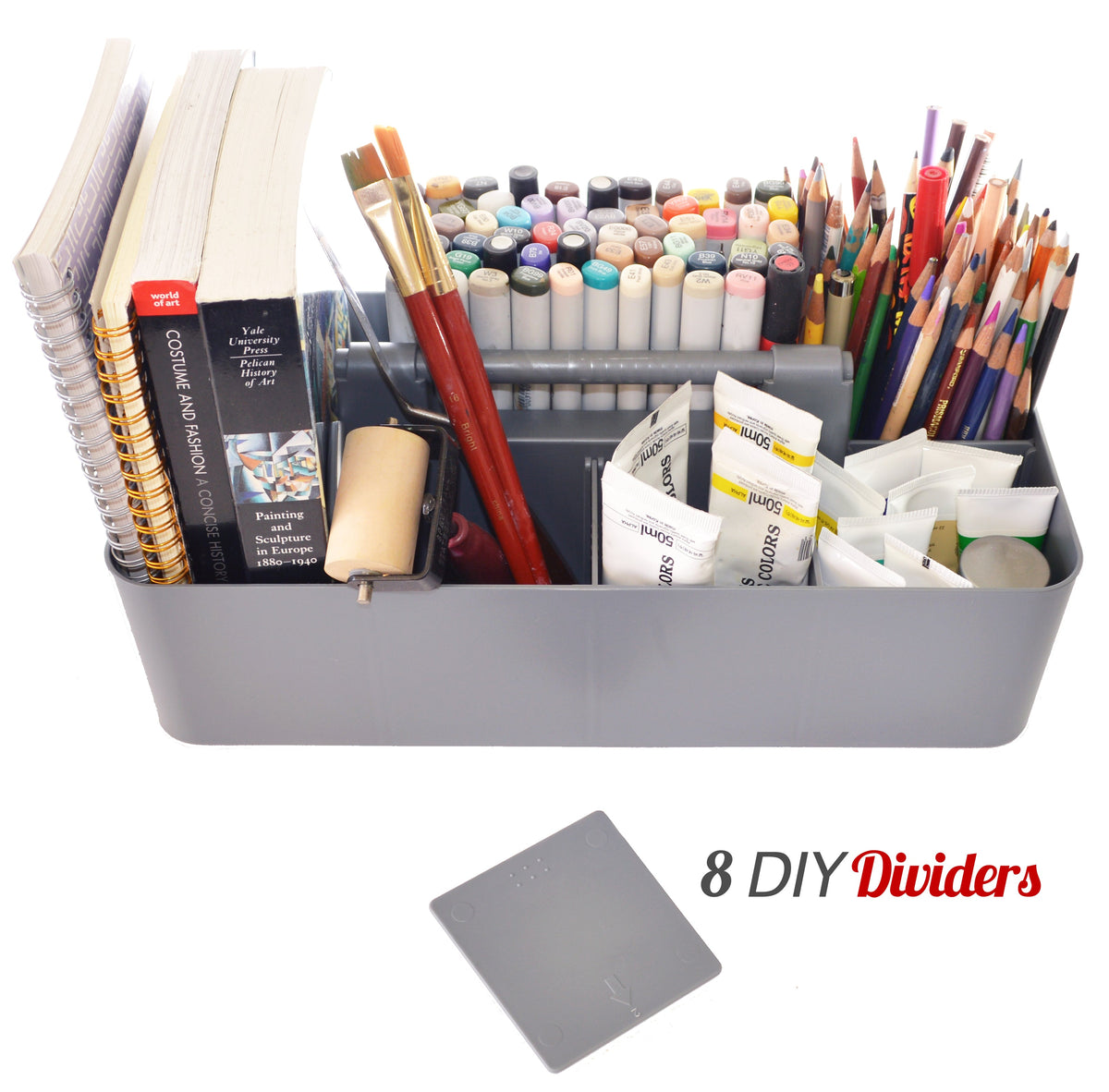 3-Pack Portable Storage Organizer Caddies