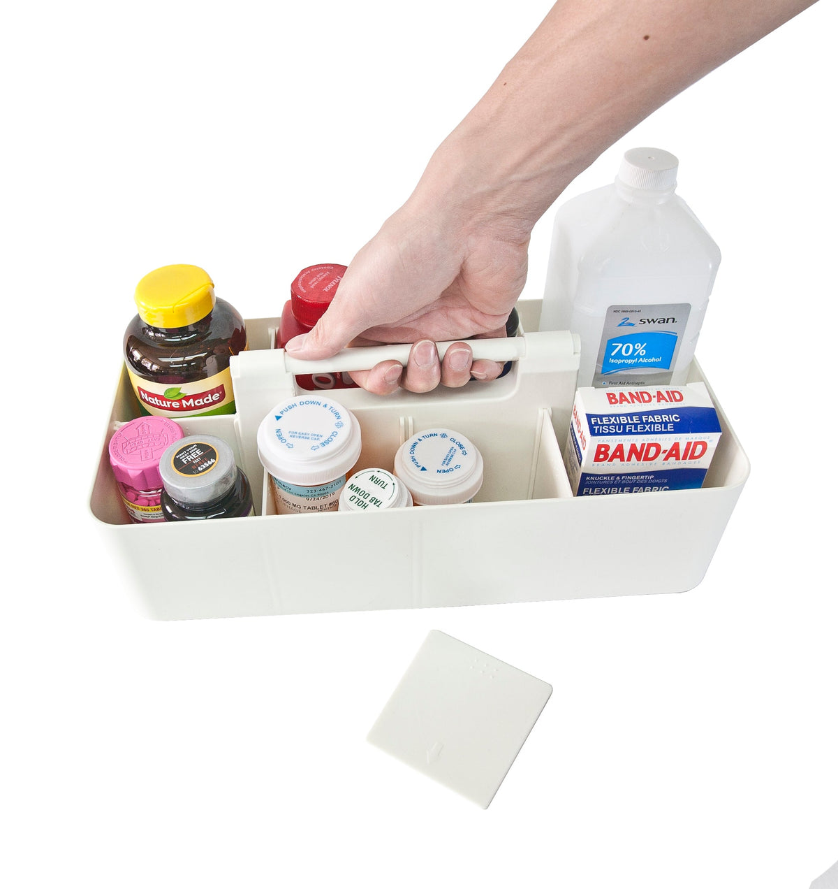 3-Pack Portable Storage Organizer Caddies