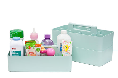 3-Pack Portable Storage Organizer Caddies